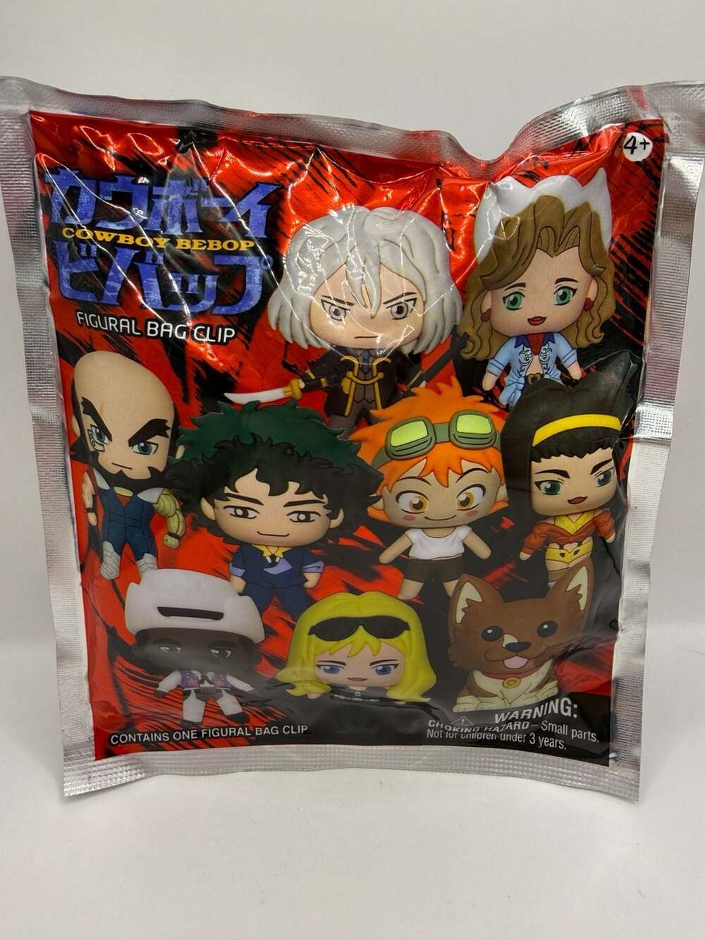 Monogram Cowboy Bebop 3D Figural Foam Bag‎ Clip Mystery Pack
